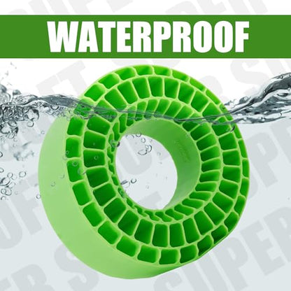 INJORA Silicone Rubber Insert for 1.9" 120-124mm × 45-48mm Tire, GN, 1908 - color: Green