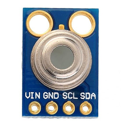 HiLetgo GY-906 MLX90614ESF Non-Contact Infrared Temperature Sensor Module IIC I2C Serial for Arduino - size: Small