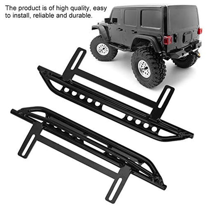 RC Metal Side Pedal, Metal Side Step Board Footboard Pedal Plate for Axial SCX10 II 90046 Crawler 1/10 RC Car