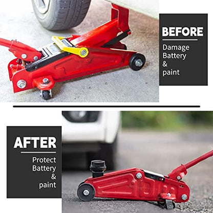 DEDC Floor Jack Pad Universal Jack Stand Rubber Pinch Protector Car Adapter 1 Pack, Oil Change Mush Haves, Change Tire Repair Tires Oil Must Have, for Car SUV Truck Pickup Sedan MPV Wagon
