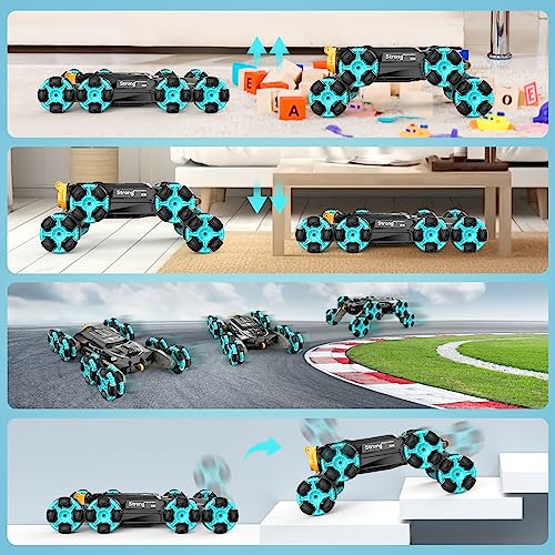 RC Monster Truck Smoke Raging Bull + 8wd Gesture RC Stunt Cars