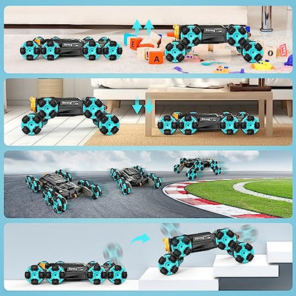 RC Monster Truck Smoke Raging Bull + 8wd Gesture RC Stunt Cars