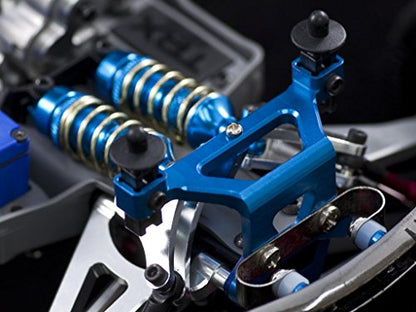 GPM For Traxxas 1/16 Mini E-Revo, Mini Slash Upgrade Parts Aluminum Front Body Post Mount With Screw - 1Pc Set Silver