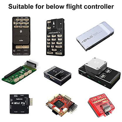 JST Connector Kit 1.25mm Pitch JST-GH 1.25 Connector with Premium 28AWG Pre-Crimped Cables,GH 1.25mm Connector 2/3/4/5/6/7/8/9/10 Pin Housing (GH-Kit) - size: JST-1.25MM-GH