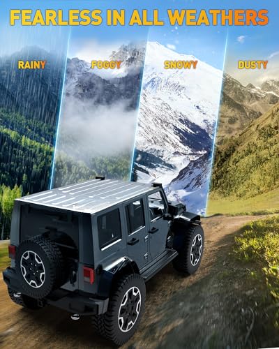 NAOEVO 7 Inch LED Light Bar, 720W 72,000LM LED Off Road/Fog Lights, 6 Pcs | Spot Flood Combo Waterproof LED Tractor Lights, Aluminum LED Work Lights with Bracket for Truck, Tractor, Boat, ATV, UTV - size: 6 Pcs