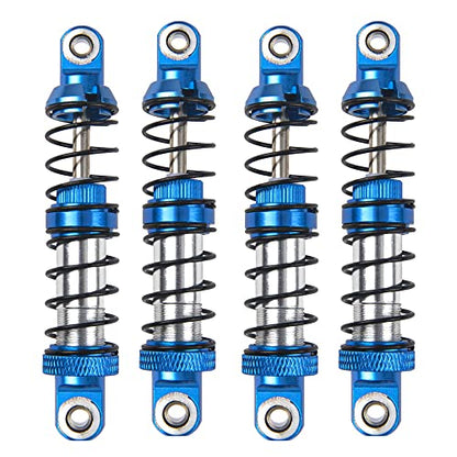 4Pcs ShareGoo Adjustable Metal Shock Absorber 70/80/90/100/110/120mm Damper Compatible with Traxxas TRX4 TRX6 G63 Axial SCX10 D90 90046 AXI03007 1/10 RC Rock Crawler (70mm Hole Distance) - size: 70mm Hole Distance