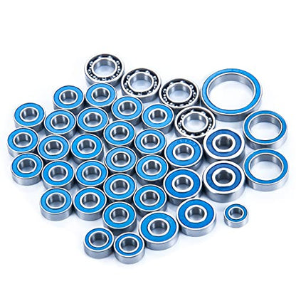 38PCS Ball Bearing Set Rubber Sealed for Axial SCX10 III AXI03007 | 1/10 RC Crawler Car Upgrade Parts