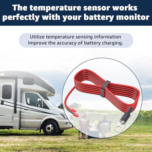 for Cerbo GX Temperature Sensor Compatible with Victron Energy | Fit for Victron Temperature Sensor for Quattro MultiPlus Inverter VE.Can MPPT Venus GX Phoenix Charger Temperature Sensor