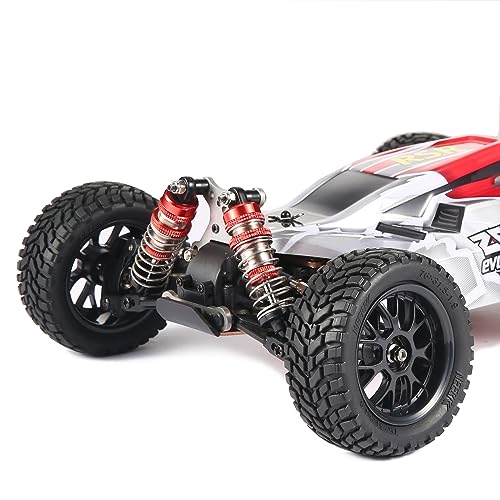 4PCS 76mm/2.99inch RC Rally Car Tyres 12mm Hex Hub Rubber Tires & Plastic Wheel Rims for 1/16 1/14 1/12 1/10 RC Touring Car On-Road Off Road Buggy(NOT Glued) - size: A