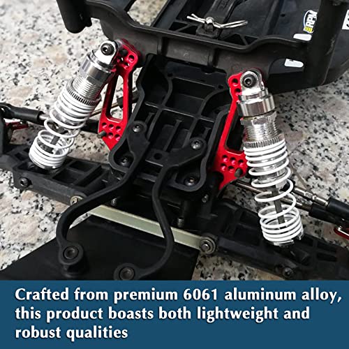 Front Shock Tower Compatible with Slash 2wd Upgrades Rustler Bandit Stampede Parts of 3639,red - style: Front Shock Tower-Red