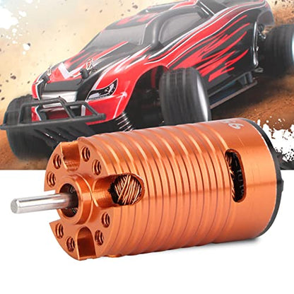 2 Poles 9500KV Brushless Motor, Car Digital Metal Shaft Sensored Brushless Motor 3.7cm/1.5in Car Model Accessory for 1/24 1/28 RC Model Car