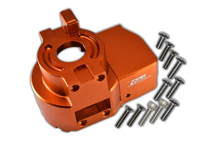 1:10 Lasernut U4 Tenacity LOS03028 / Tenacity DB Pro LOS03027V2 Upgrade Parts Aluminum Center Gearbox - 14Pc Set Orange