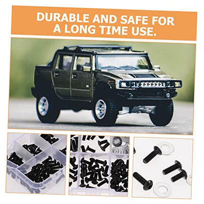3sets Remote Screws Gaskets Repair Kit for Rc Crawlers Lightweight Fasteners Easy Installation for Models