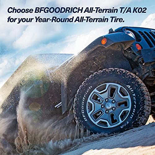BFGoodrich All Terrain T/A KO2 Radial Car Tire for Light Trucks, SUVs, and Crossovers, 31x10.50R15/C 109S | Light Truck All Terrain All Weather Traction 109S Rated C (6 Ply) Radial Construction Raised White Letters Tire - size: 31x10.50R15/C 109S