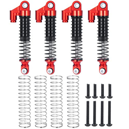 SWX 56mm Red Adjustable Shocks for TRX4M 1/18 | 56mm Shocks, Red, Adjustable, TRX4M, 1/18 Crawler, Assembled