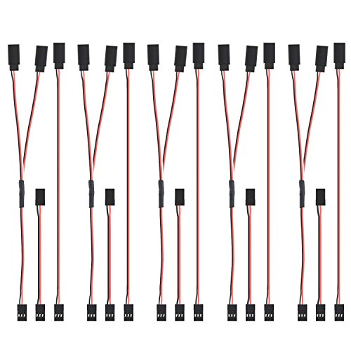 3-pin Male to Female, Male to Male, Y Remote Control Extension Cable (15Pieces)