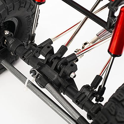 1/10 RC Car 310mm Wheelbase Rock Buggy Frame Chassis with Nylon Tube Roll Cage for 1/10 Remote Control Crawler Car SCX10 90046 TRX4 (Without Wheels, Green) - color: Without Wheels, Green