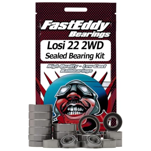 FastEddy Bearings Compatible with Losi 22 2WD Sealed Bearing Kit