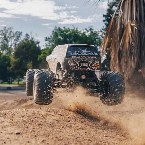 ARRMA Gorgon 2 Wheel Drive MT 1/10 Truck Ready-to-Assemble Kit with Battery & Charger Included, Gunmetal, ARA3230SKT1