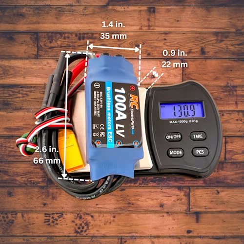 100A RC Brushless Motor Electric Speed Controller ESC 5.5v 4A UBEC - style: 100 Amp