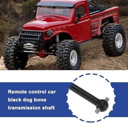 4pcs RC Car Drive Shafts 70mm/64mm Dog Bone Drive Shaft Centre Drive Joint Accessory Suitable for Common 1:6 1:8 1:10 1:12 RC Car Models - size: 70mm/64mm