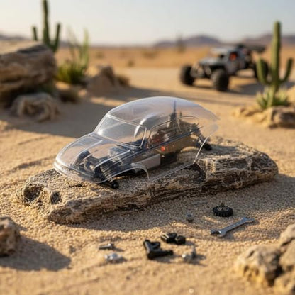 Clear Rc Body Shell Transparent Polycarbonate Car Body Lightweight Rc Car Shell for Repair