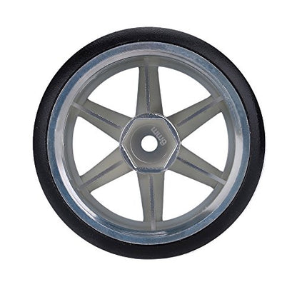 GoolRC 4PCS RC Car Wheels, 1/10 Scale Drift Wheels RC Car Slicks Hard Tyre Replacement for Traxxas HSP Tamiya HPI Kyosho On-Road Drifting Car