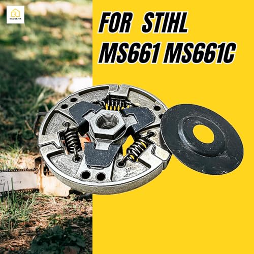 Clutch Shoe Assembly 1144 160 2001 11441602001 1144‑160‑2001 Fits Stihl MS661 MS661C Chainsaw Replacement Clutch Kit