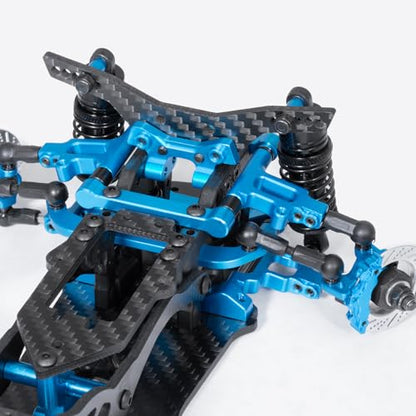 Alloy & Carbon RC Chassis Frame Kit Upgrades | For 1/10 Sakura D5 Mini+MR, RC Flat Road Drift Car