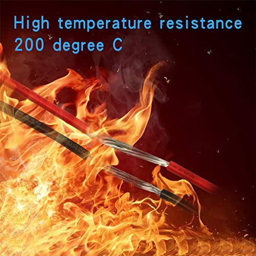 BNTECHGO 14 AWG Silicone Wire Red Black 3ft Stranded Tinned Copper Wire | Flexible 14 Gauge Stranded Wire Silicone Rubber Insulation For RC Models, Drone, Robot, Battery, EV Charger, 3D Printer, DIY - color: silicone wire red and black, size: 14 gauge sil