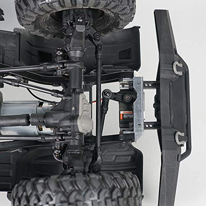 CNC Aluminum Front Bumper Mount Servo Winch Mount Bracket Stand Compatible with Traxxas TRX4 TRX-4 1/10 RC Crawler Car Upgrade Parts