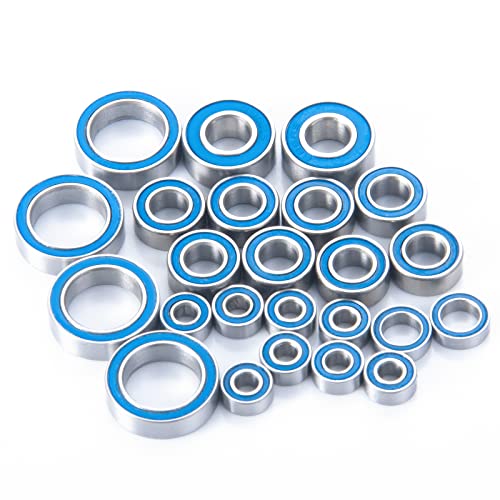24Pcs Sealed Steel Complete Bearing for Team Associated RC10 B6.1 | 1/10 RC Crawler Car