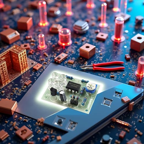 Soldering Practice Kit Learn to Solder Kits DIY Electronic Soldering Project Learning Board Soldering Stations Soldering and Desoldering Equipment