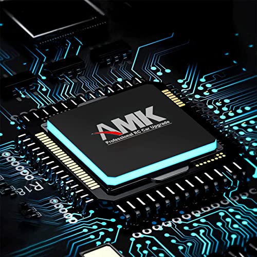 AMK Smart RC Battery Charger for 2.4V-12V NiMH/NiCd Battery Pack, Supports RC Cars, Helicopters, Trucks & More, 8 Different RC Charging Plugs, 12V Output