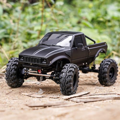 INJORA IR60-24 Body for SCX24 C10 Bronco Wrangler Base Camp 4Runner (Black) - color: Black