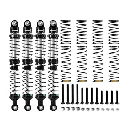 INJORA DRX 110mm Dual-rate Spring Oil Shocks for TRX4 SCX10 1/10 RC Crawler - size: 110mm