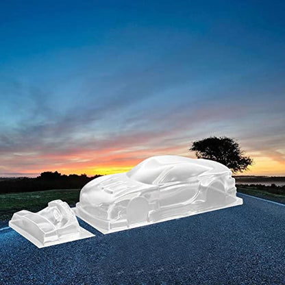 RC Car Body Shell DIY 210mm Wheelbase RC Truck Cab PC Clear Body for 1/10 RC