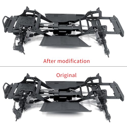 4pcs/Set Aluminun Alloy Body Post Mount Shell with Clips for SCX10 PRO-AXI03028 1/10 RC Car Upgrade