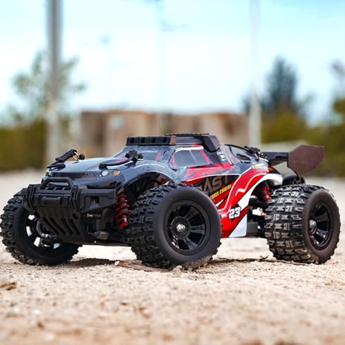 SG118MAX 1/18 Remote Control Off-Road Car, 2.4G Full-Proportional Brushless 4WD 60KM/H High-Speed RC Climbing Car Mini Electric RC Buggy Rock Crawler Model Toy Gift -RTR - style: SG118MAX 1/18, Brushless Version