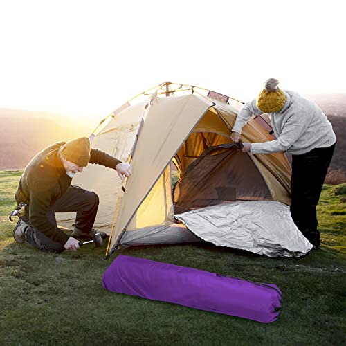 Xxerciz Folding Chair Carry Bag with Adjustable Shoulder Strap Nylon Storage Tent Bag Heavy Duty for Travel Camping Sports - color: Purple