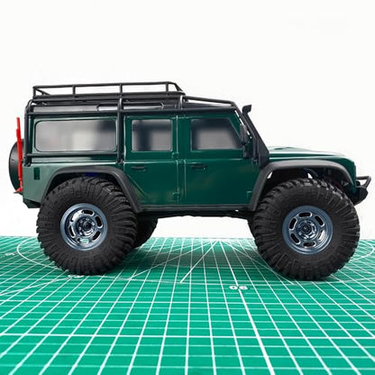 MORLORDY 4Pcs 1.3" Tires - 70mm High Rebound Rubber Tires with Foam Inserts for 1/18 1/24 Micro Crawlera TRX4M SCX24 Upgrade Parts, Style B - color: Style B