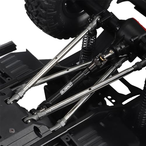 Stainless Steel Driveshaft for TRX4 SCX10 1/10 Crawler, 121-180mm | Heavy-Duty Drive Shaft,CNC Machined, Splined Engagement - size: 121-180mm