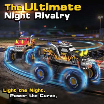 Amphibious 1:16 Waterproof Monster Truck Toys RC Car Water Blaster Trucks 60+ Min Runtime with 2 Batteries 360 Spin 4WD All Terrain Off-Road rc car water Toys 5-12 Year Old Kids Back-to-school season - color: Yellow