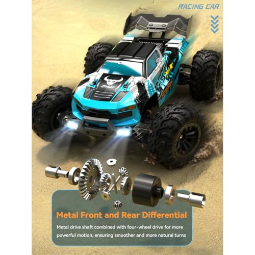SG116MAX 1/16 RC Off-Road Car, 2.4G Brushless 4WD High-Speed 80KM/H Mini Remote Control Climbing Car, Amphibious Electric RC Crawler Buggy Gift for Adults -RTR - style: SG116MAX 1/16, Brushless Version