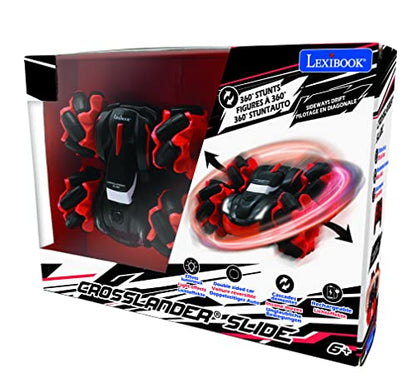 LEXiBOOK, Crosslander Slide RC Car, RC58 | 4WD, Reversible, 360° stunts, Rechargeable - style: Crosslander slide