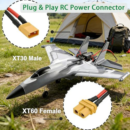 XT60 to XT30 and XT30 to XT60 Female Male Cable Adapter for Lithium Battery Drone FPV Micro FPV(4 Pack)