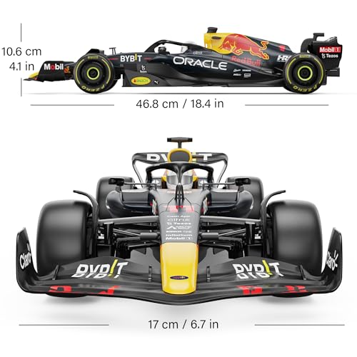 Voltz Toys Authentic Licensed 1:12 F1 RedBull Rb18 Remote Control Car - F1 Collection RC car Series for Kids and Adults - 2.4GHz RC Car for Gift (1:12 RedBull Rb18(NO.11)) - color: 1:12 Redbull Rb18(no.11)