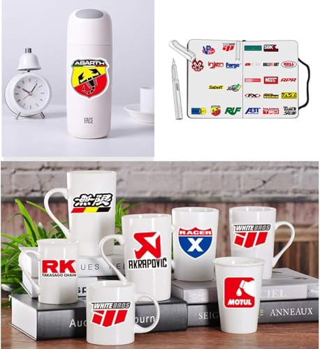 100 pcs/Pack Fashion Motocross Motorcycles Dirt Bike Supercross Stickers No Repetition Sticker Vinyl Cool Skateboard Guitar Travel Case Sticker Water Bottle Laptop Luggage Bicycle Stickers