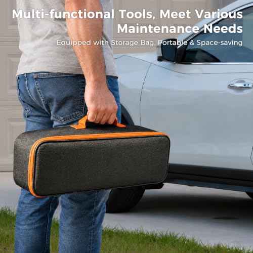 24-Piece Automotive Tool Kit with Carrying Bag for Vehicle Maintenance