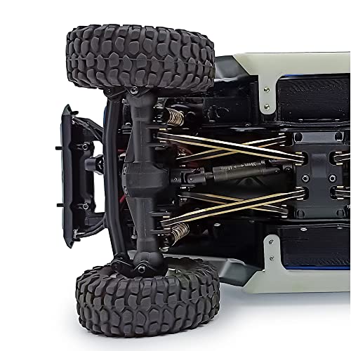 Aluminum Heightened Link Steering Link Set, Black | For 1/24 Axial SCX24 AXI00005, RC Crawler Car
